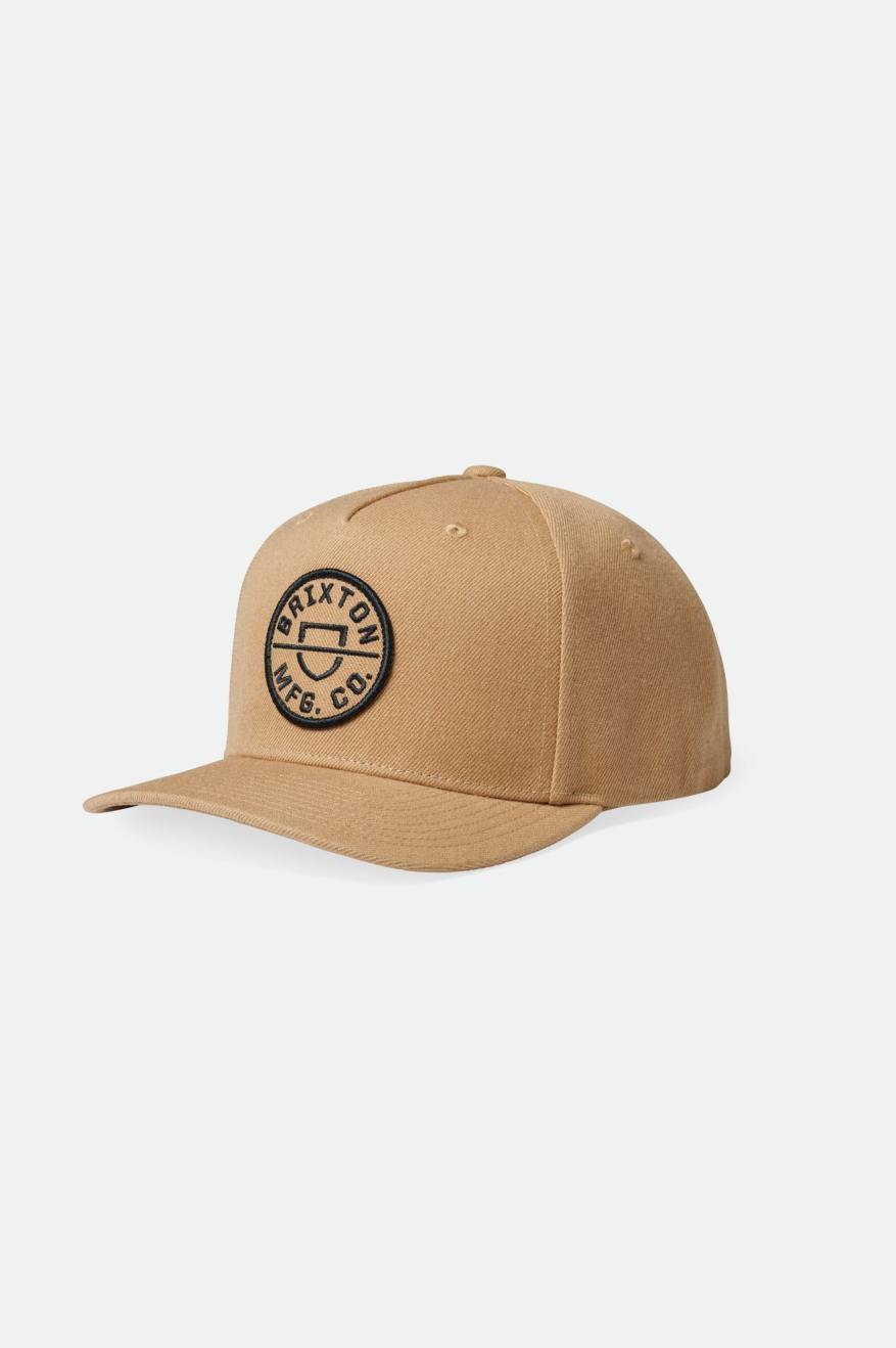 Brixton Crest C MP Caps Panske Béžové | 264170RKD