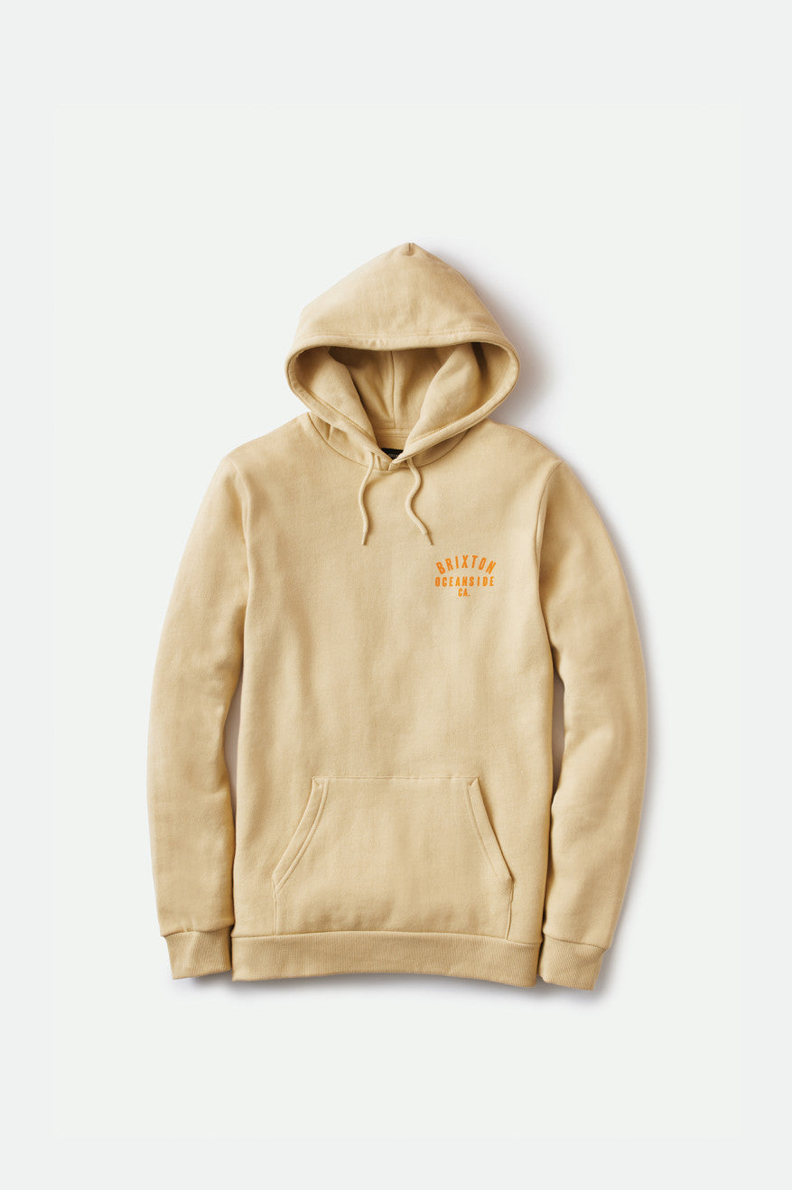 Brixton Woodburn Oceanside Fleece Mikiny S Kapucňou Panske Oranžové | 391472DUI