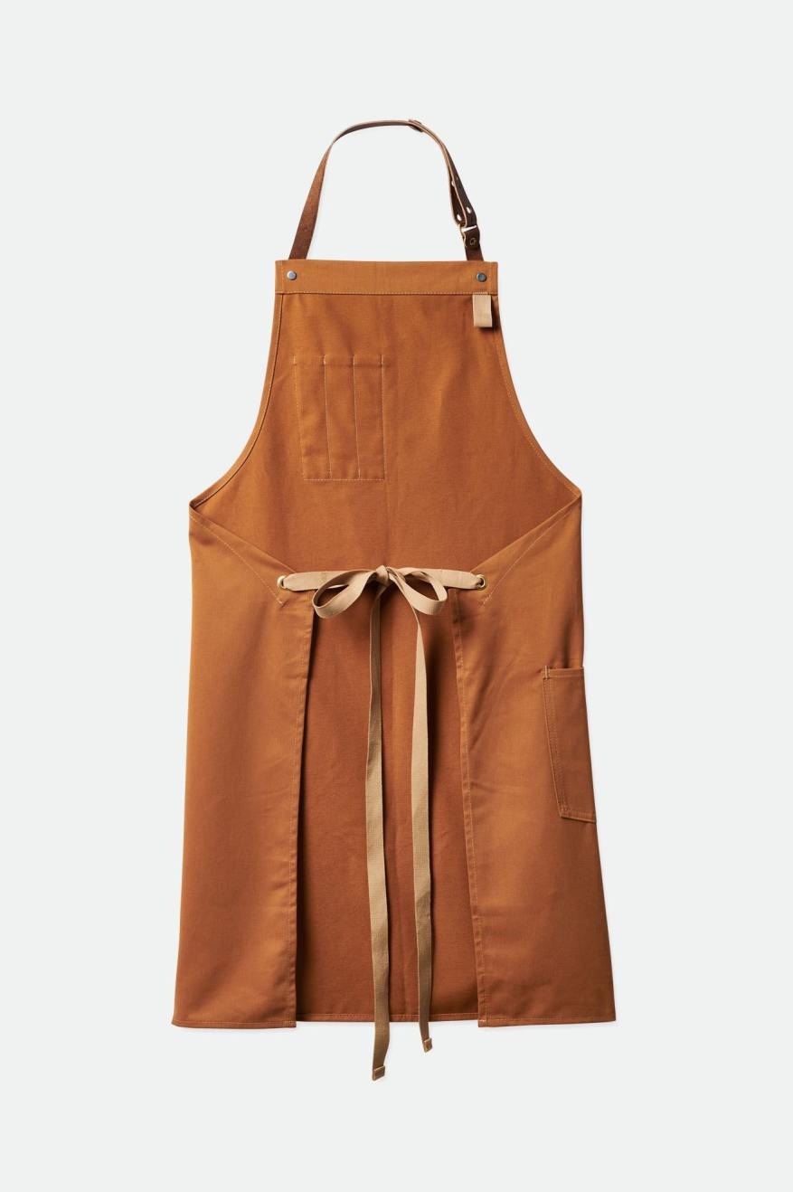 Brixton Artifact All Purpose Apron Doplnky Hnede | 920158ZCP