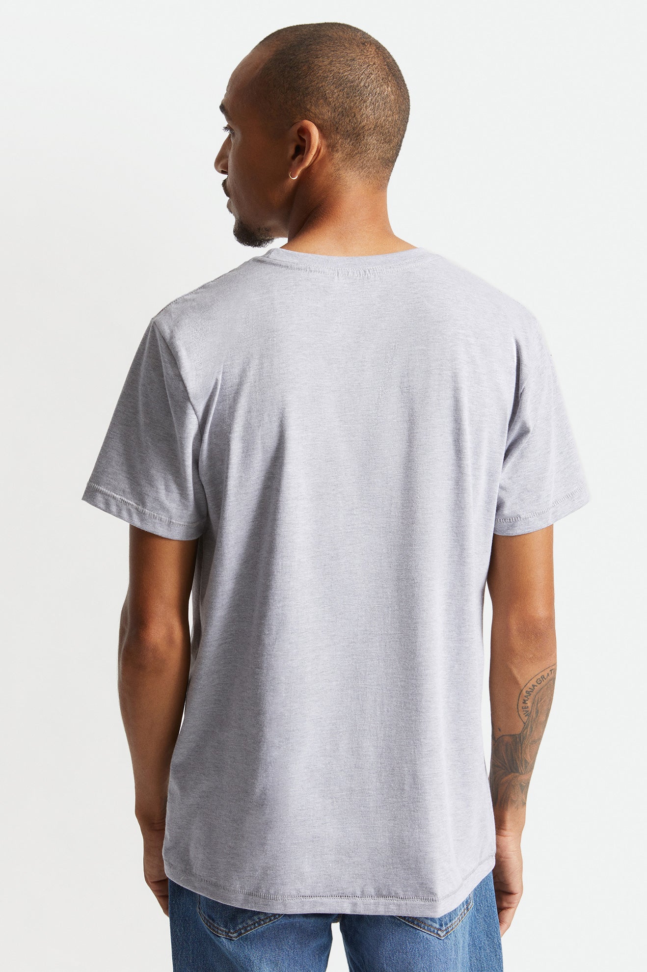 Brixton Basic S/S Tailored Topy Panske Siva | 517028SEH