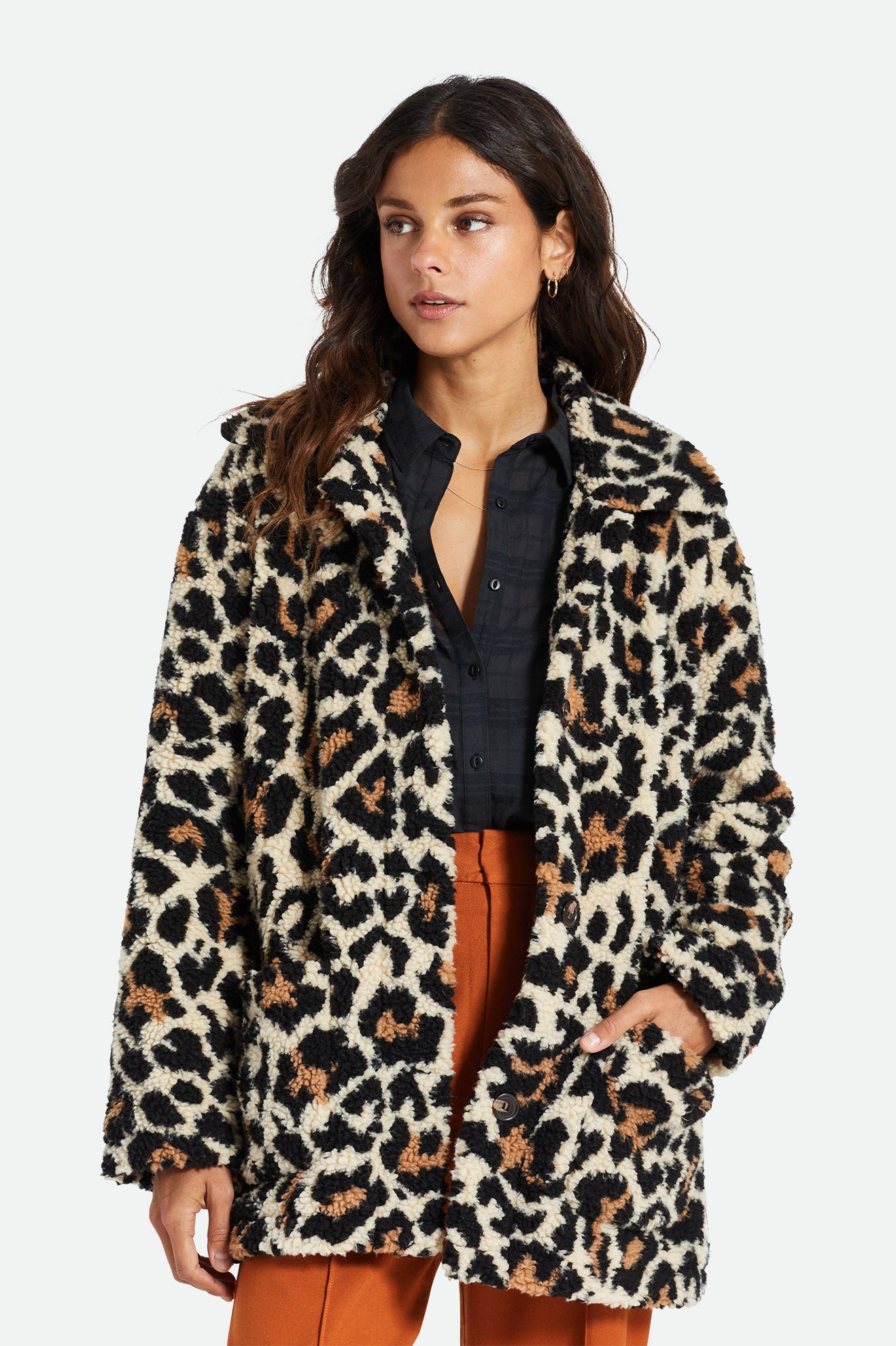 Brixton Bern Bundy Damske Leopardie | 642537SCZ