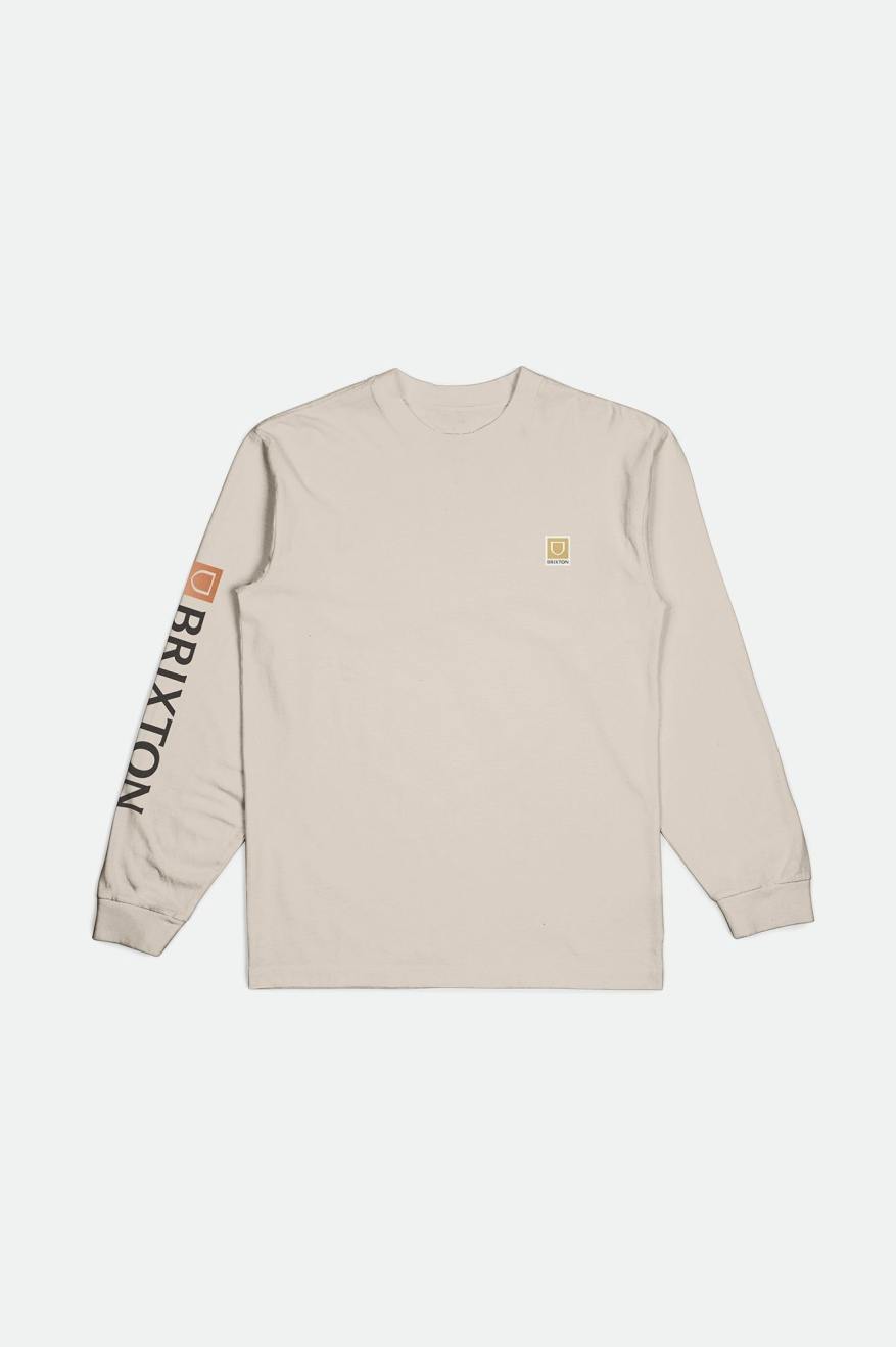 Brixton Beta II L/S Standard Topy Panske Krém | 238561SGM