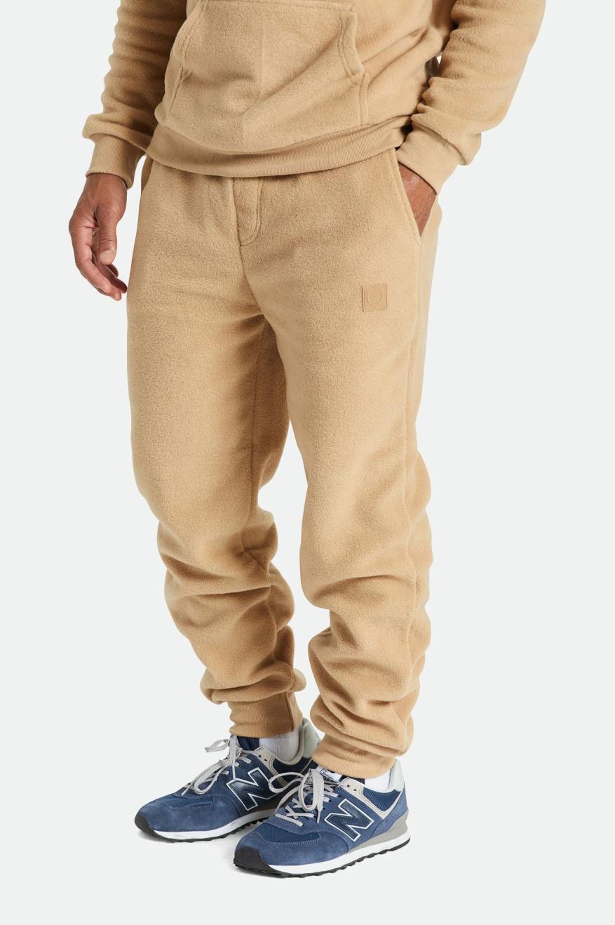 Brixton Blanket Fleece Jogger Mikiny S Kapucňou Panske Béžové | 219348ZJO