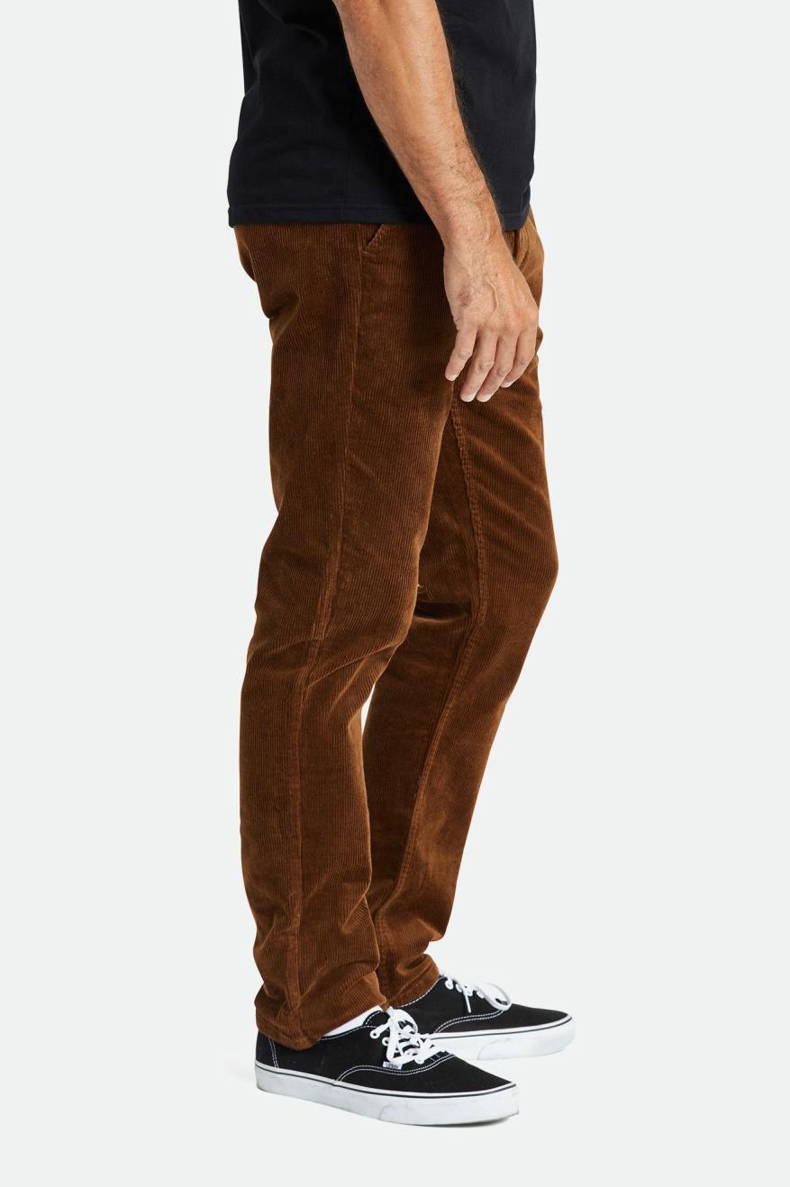 Brixton Choice Chino Regular Nohavice Panske Hnede | 918754JUG