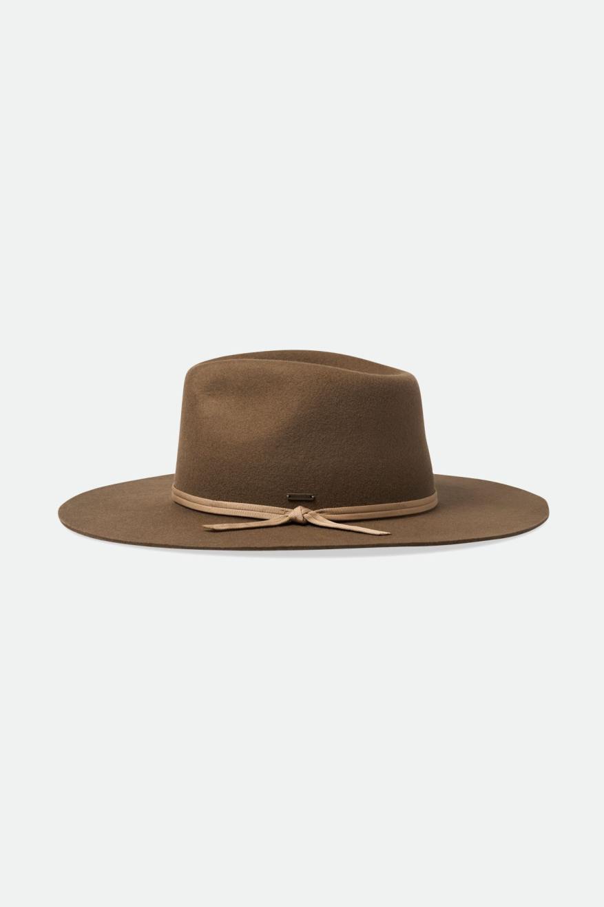 Brixton Cohen Cowboy Klobuky Damske Hnede | 435810MHX