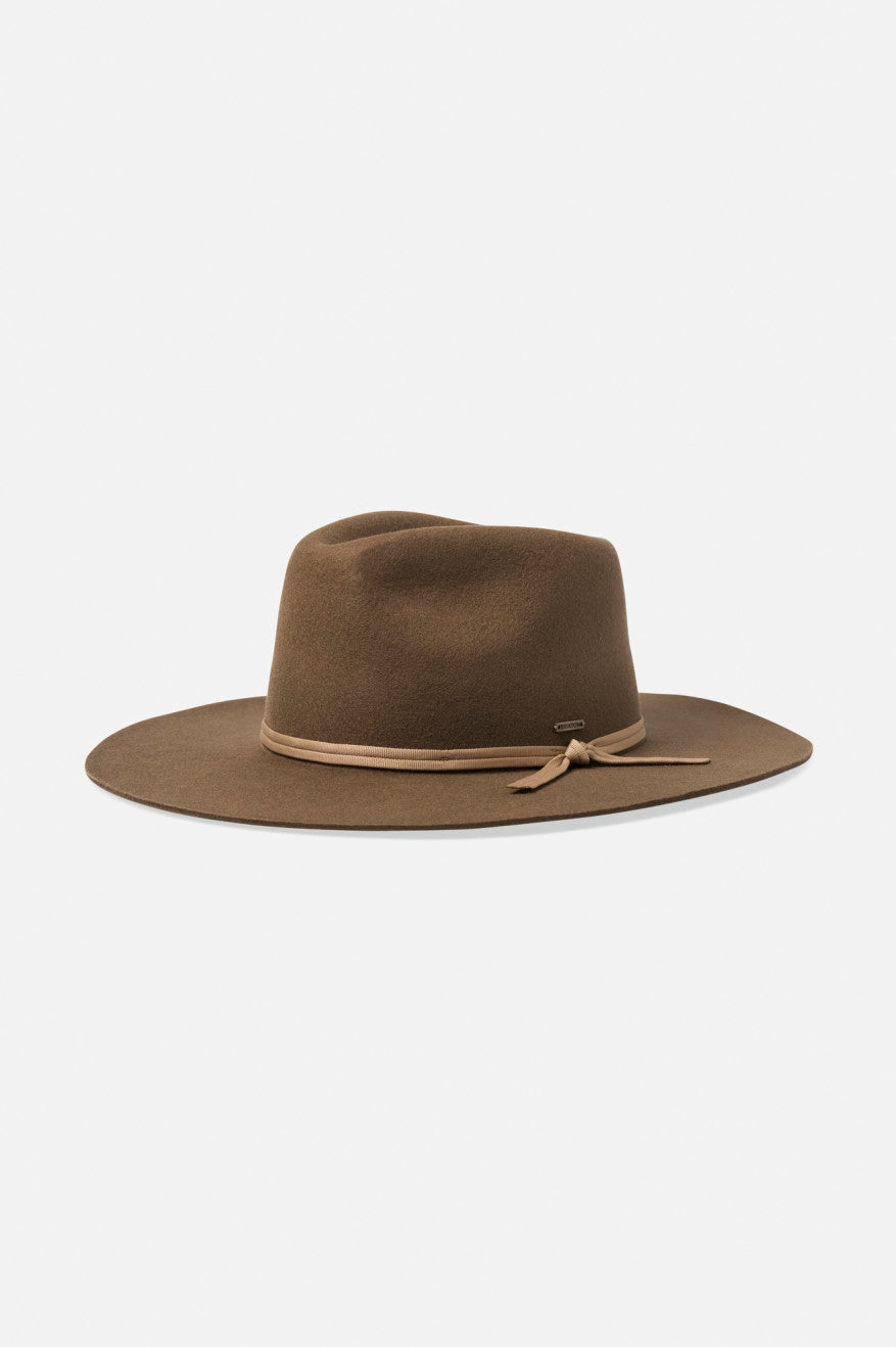 Brixton Cohen Cowboy Klobuky Damske Hnede | 435810MHX