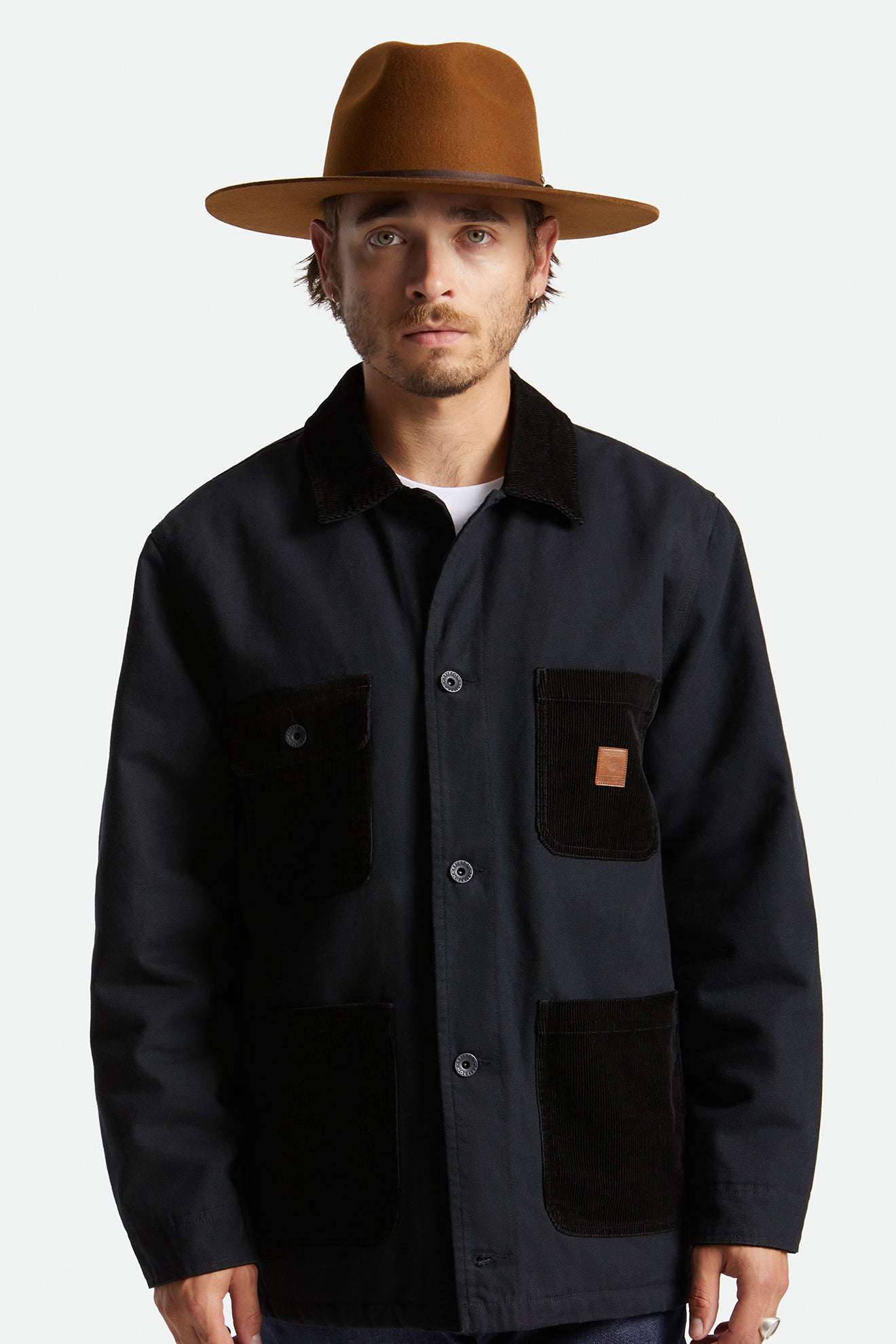 Brixton Cohen Cowboy Klobuky Panske Káva | 267980LTP