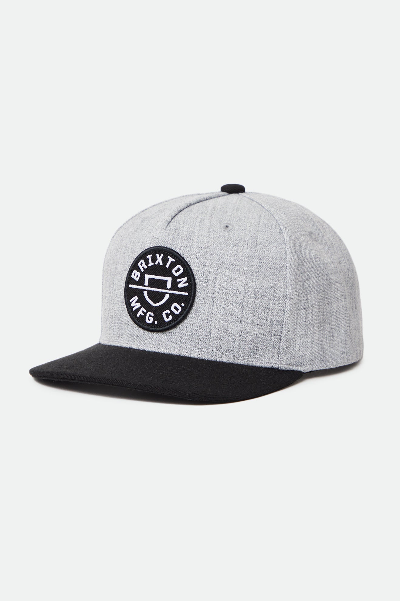 Brixton Crest C NetPlus MP Caps Panske Siva Čierne | 841306JDW