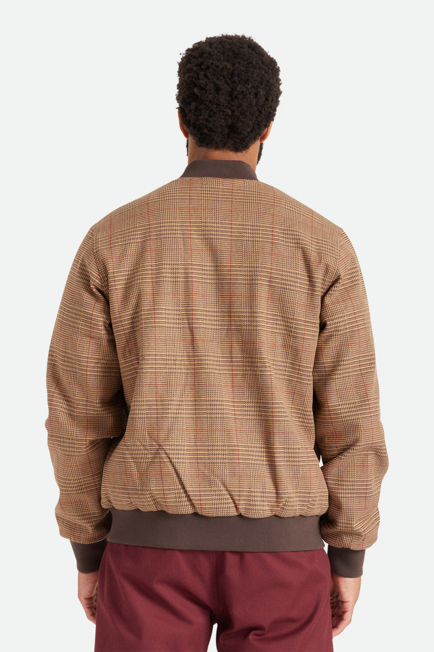 Brixton Dillinger Bomber Bundy Panske Hnede | 289654BFL