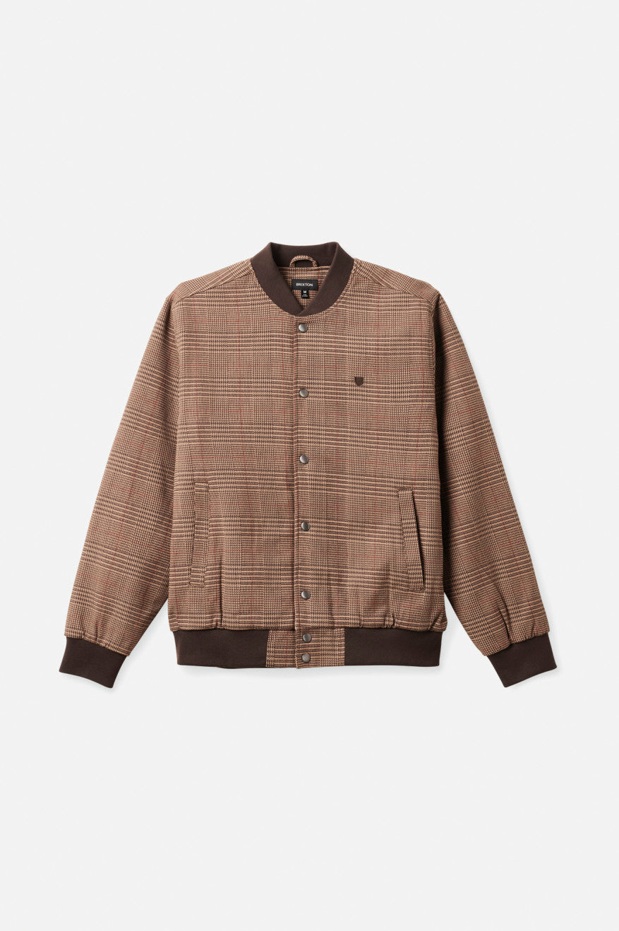 Brixton Dillinger Bomber Bundy Panske Hnede | 289654BFL