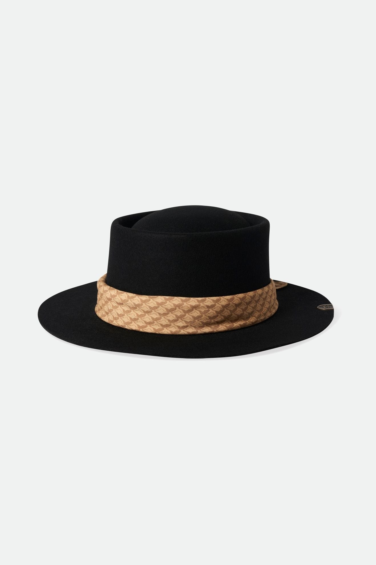 Brixton Fender Jaguar Contour Fedora Fedoras Damske Čierne | 461357OBI