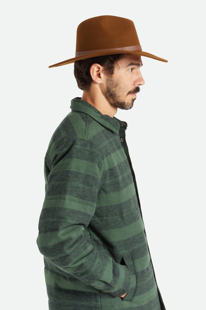 Brixton Field Proper Hat Klobuky Damske Káva | 981540IMV