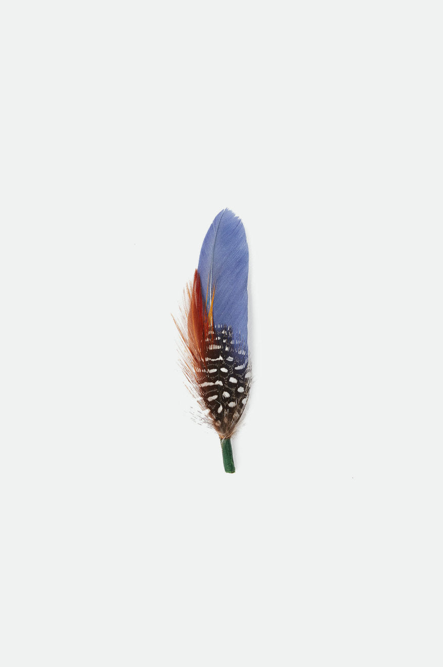 Brixton Frank Universal Hat Feather Doplnky Modre | 237856EKF