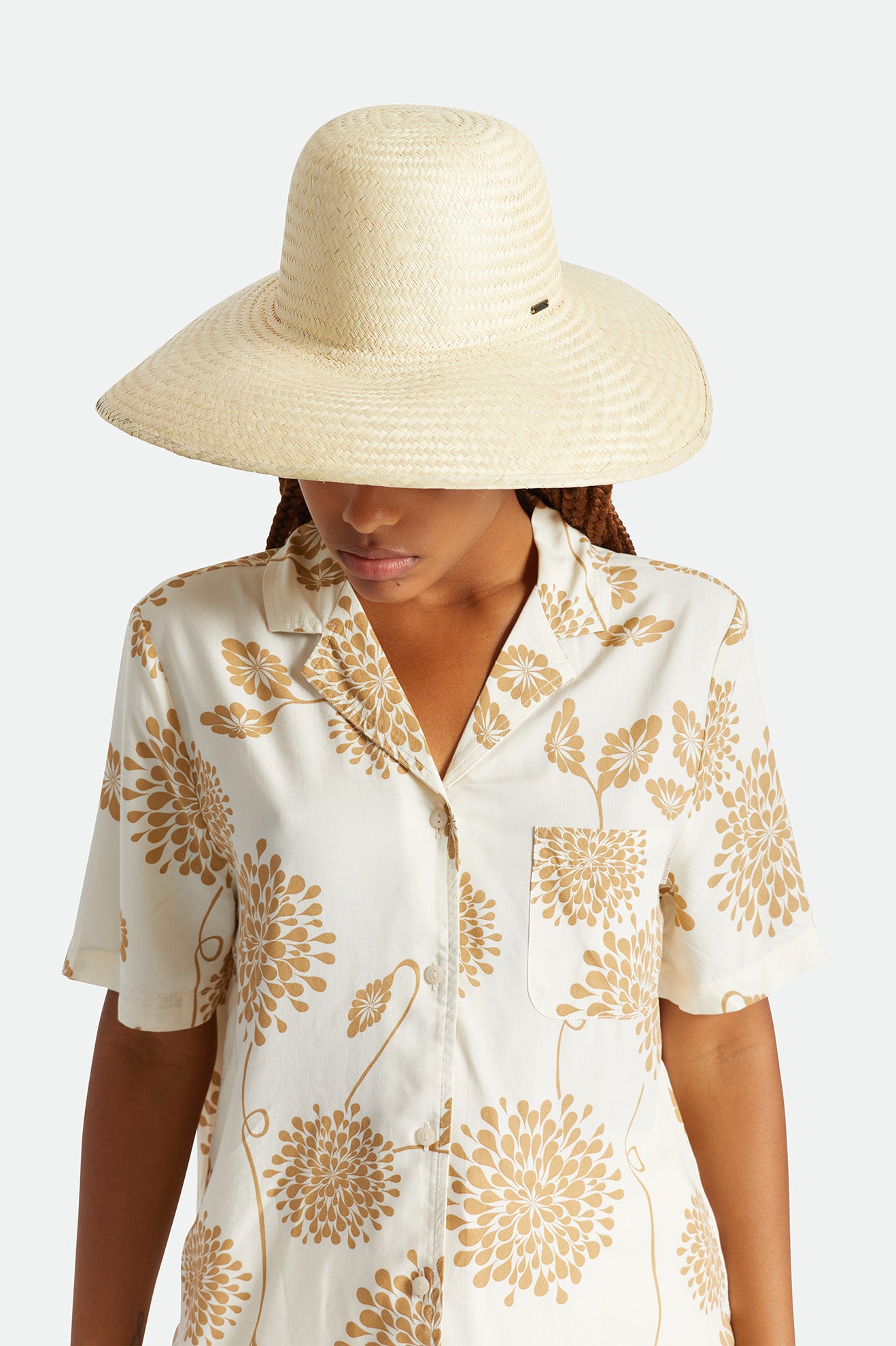 Brixton Janae Sun Hat Klobuky Damske Béžové | 614923VXE