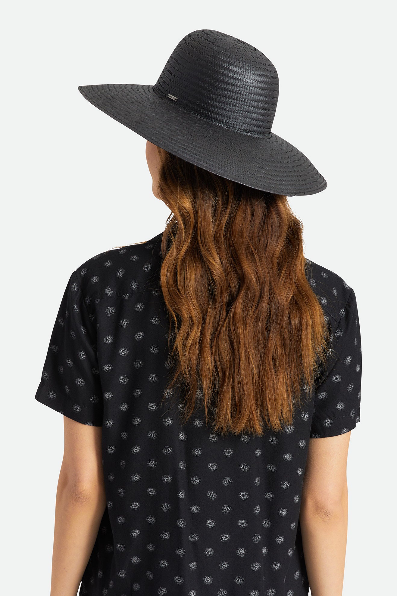 Brixton Janae Sun Hat Klobuky Damske Čierne | 396107QIE