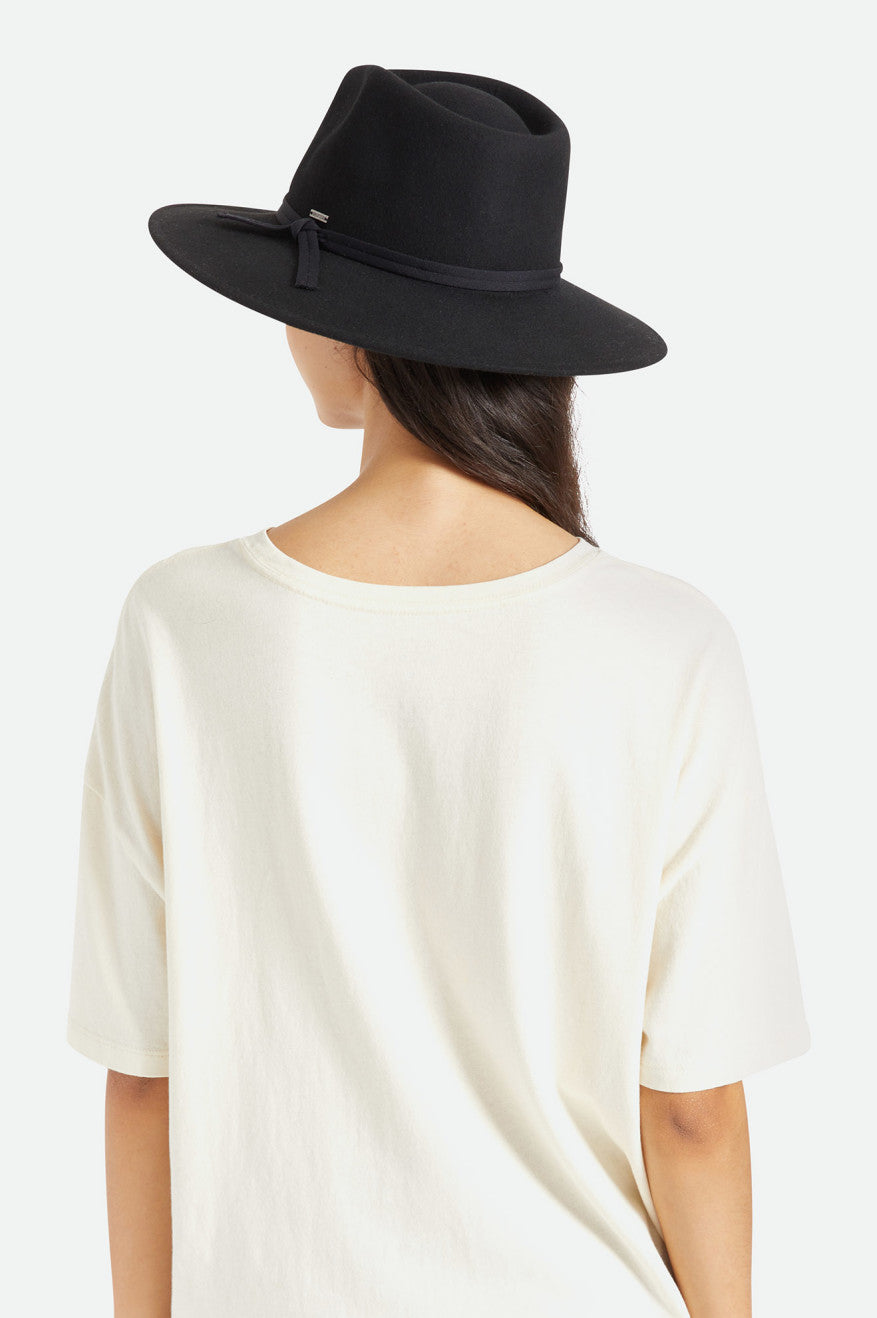 Brixton Joanna Felt Packable Hat Klobuky Damske Čierne | 350176NWF