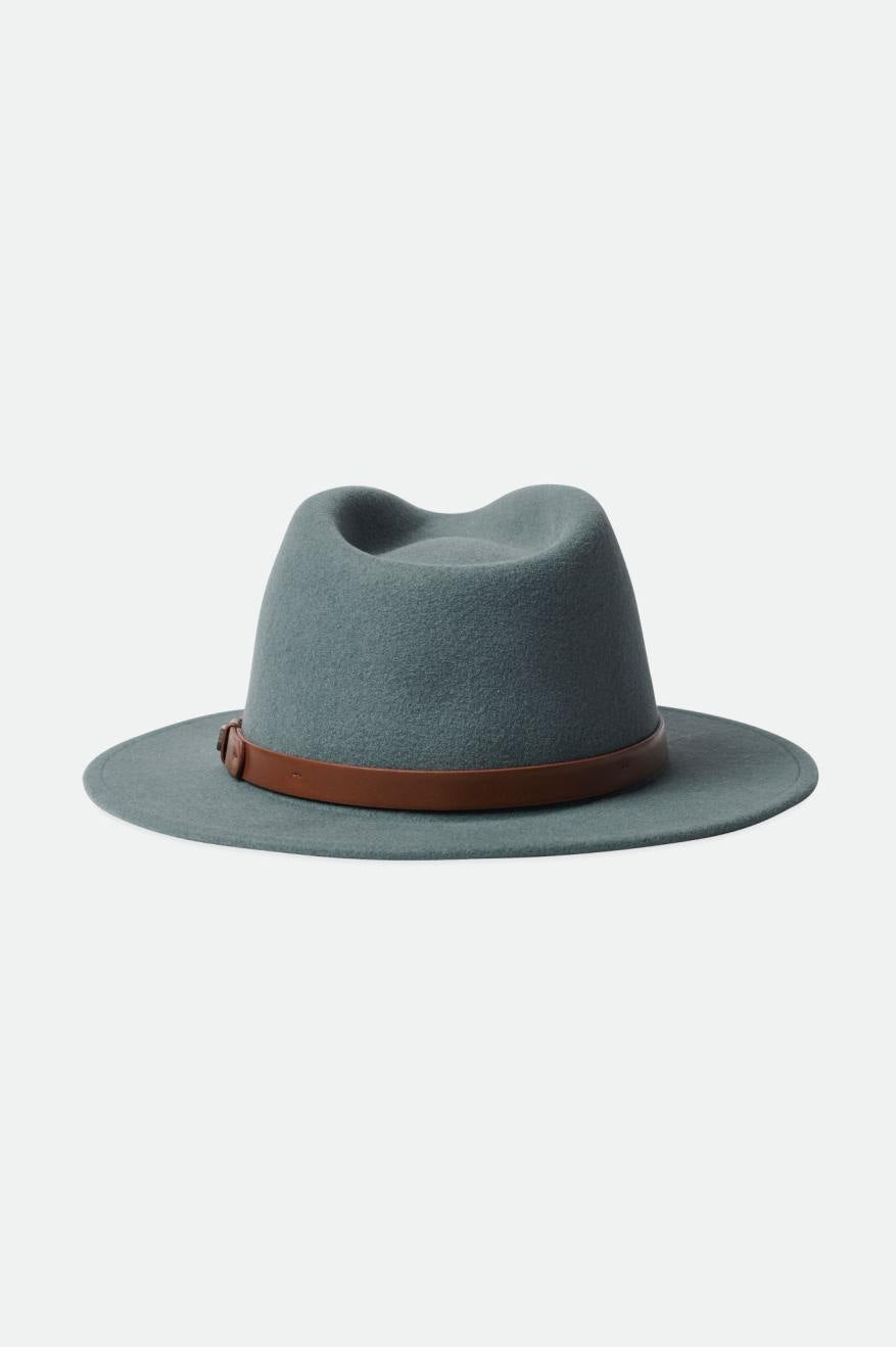 Brixton Messer Fedora Fedoras Damske Modre | 536802XRF