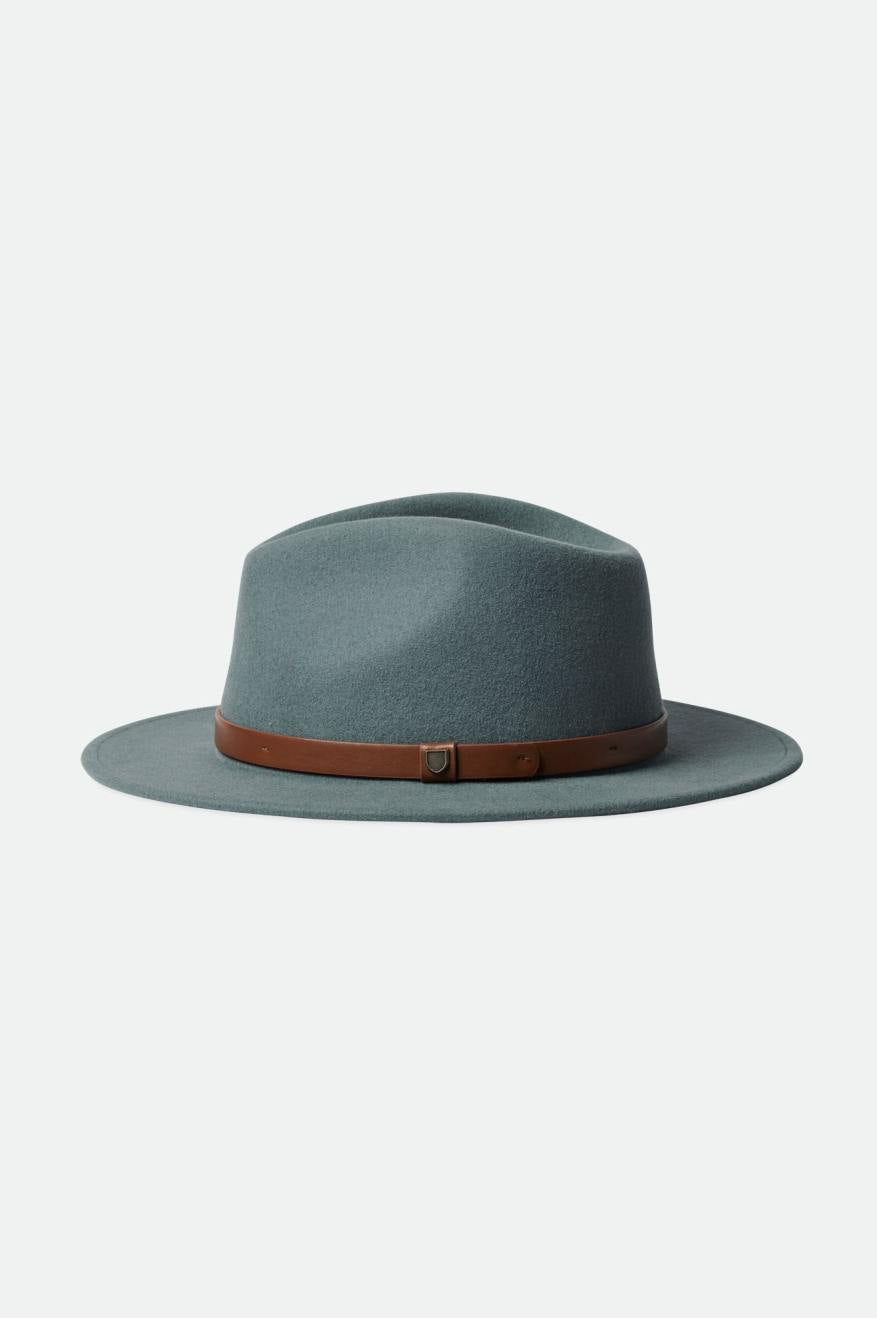 Brixton Messer Fedora Fedoras Damske Modre | 536802XRF