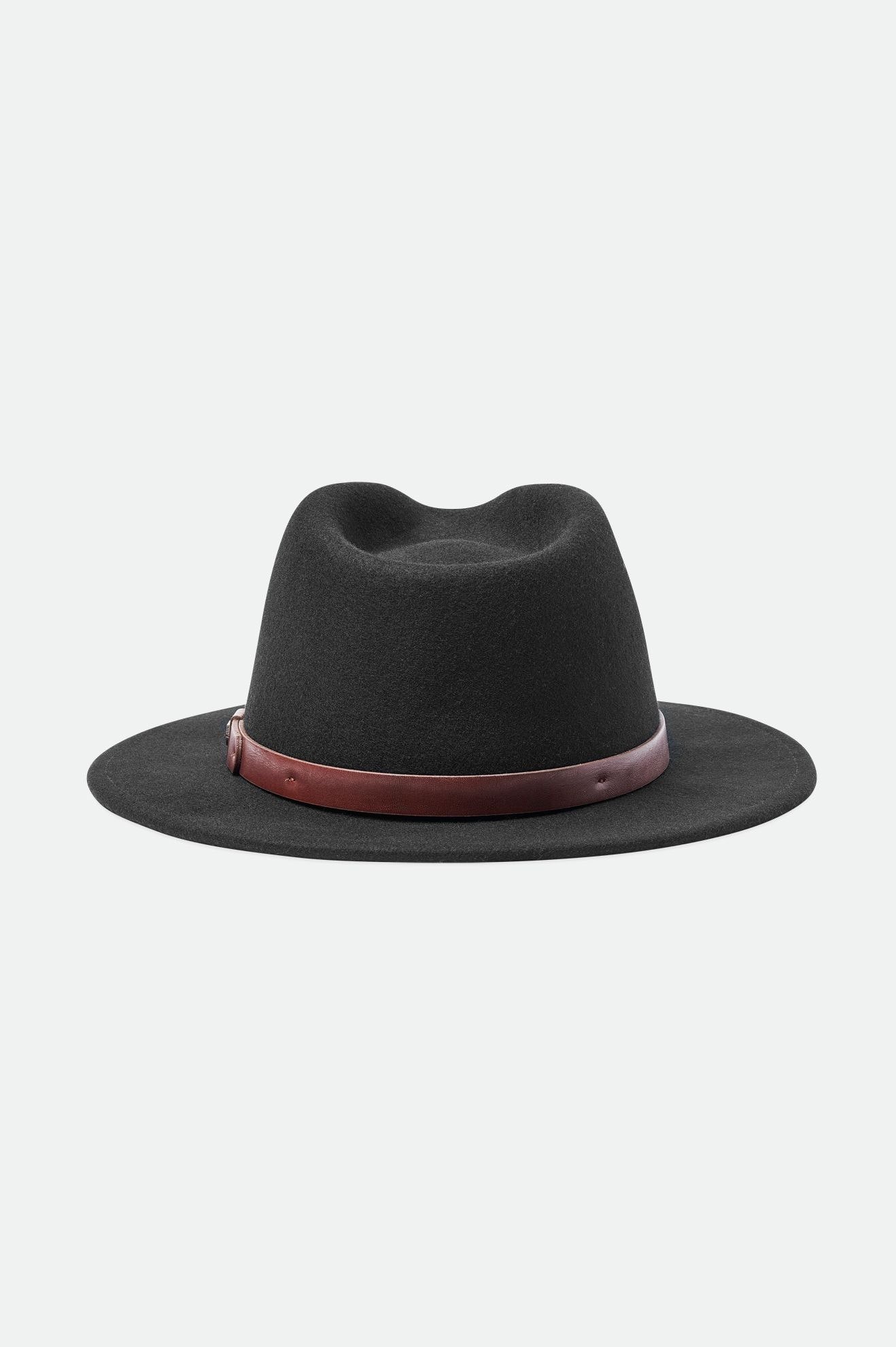 Brixton Messer Fedora Fedoras Damske Čierne | 962107LAQ