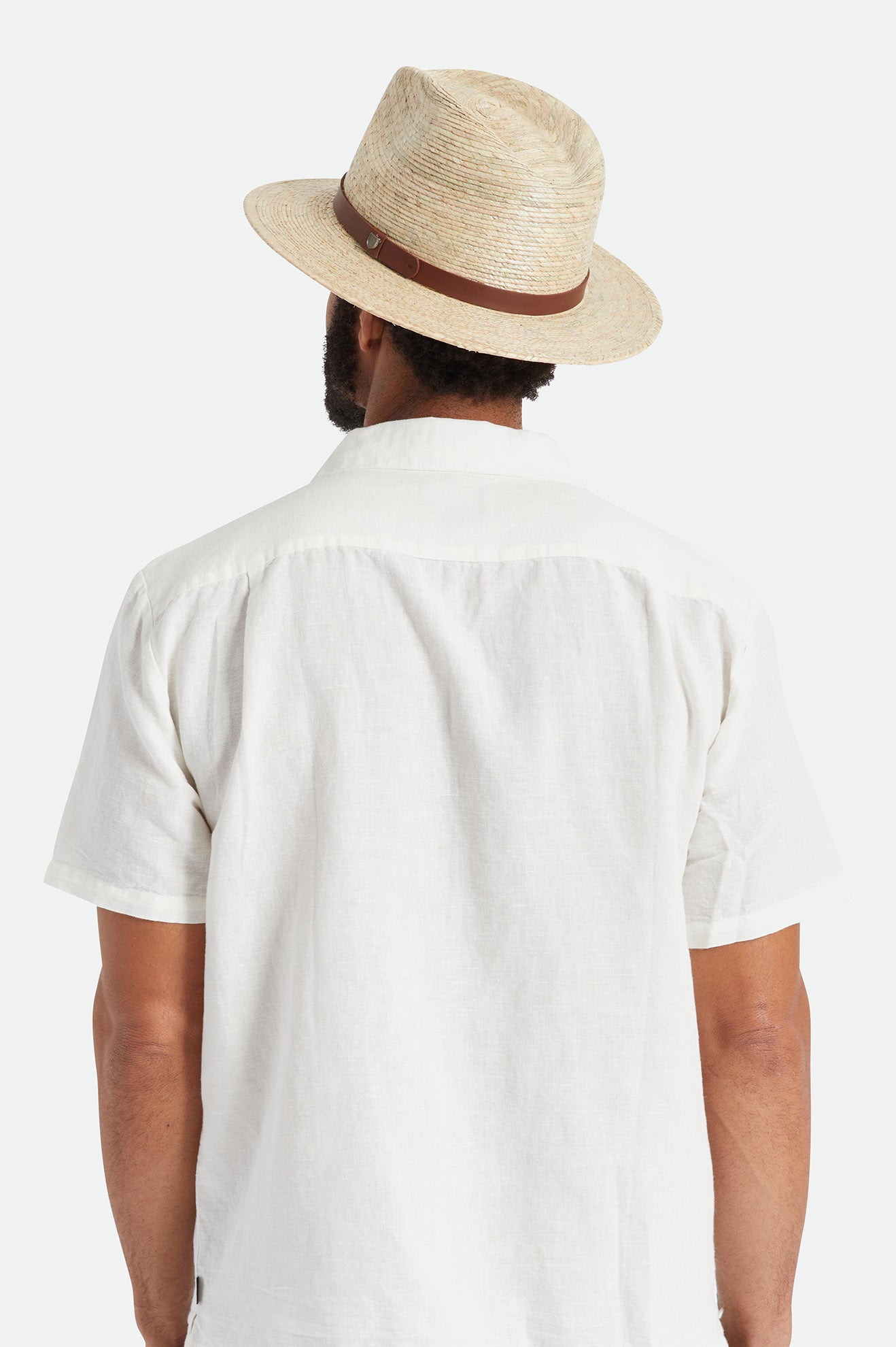 Brixton Messer Straw Fedora Fedoras Damske Béžové | 438127LYG