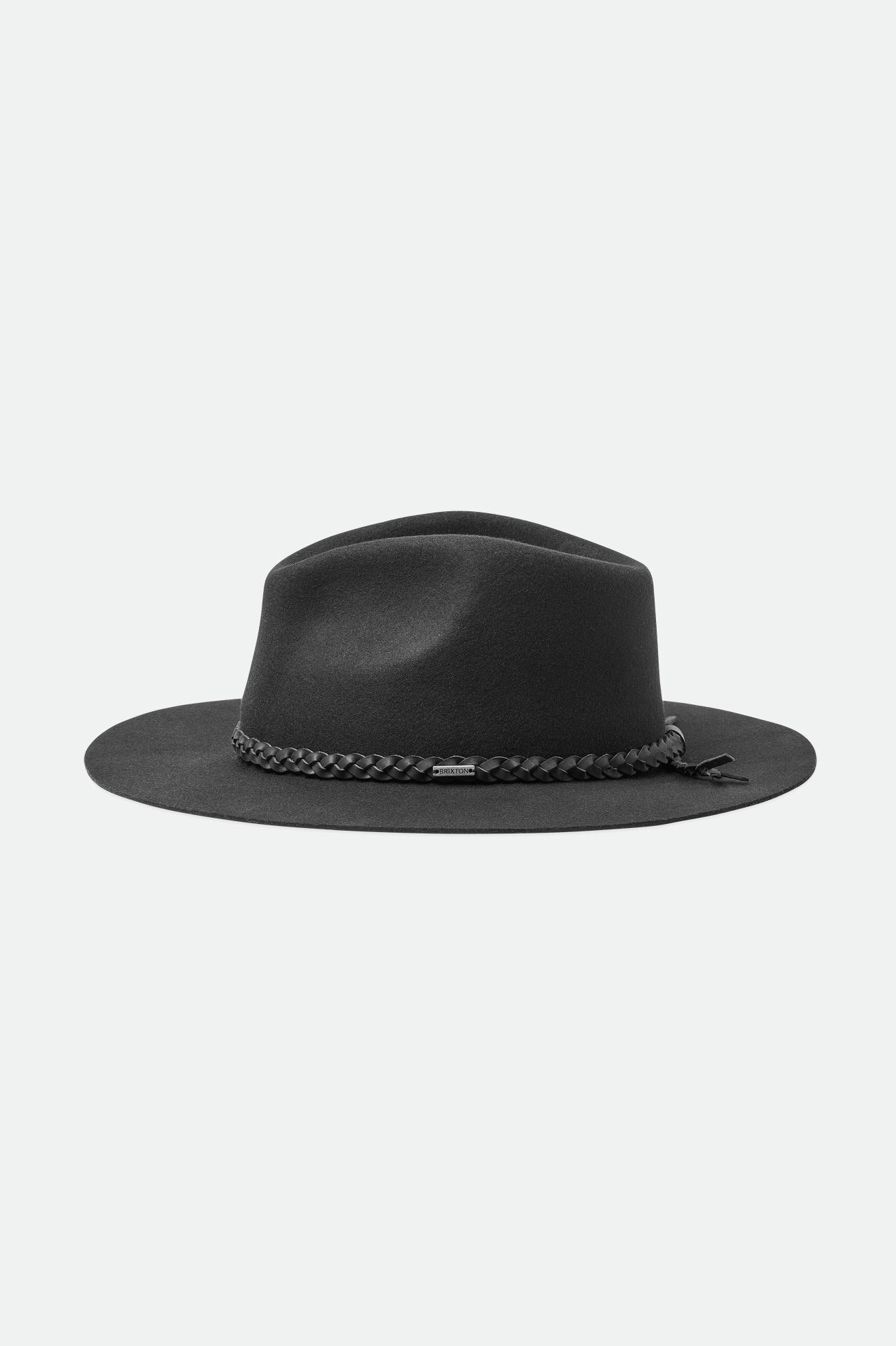 Brixton Messer Western Fedora Fedoras Damske Čierne | 539072MZL