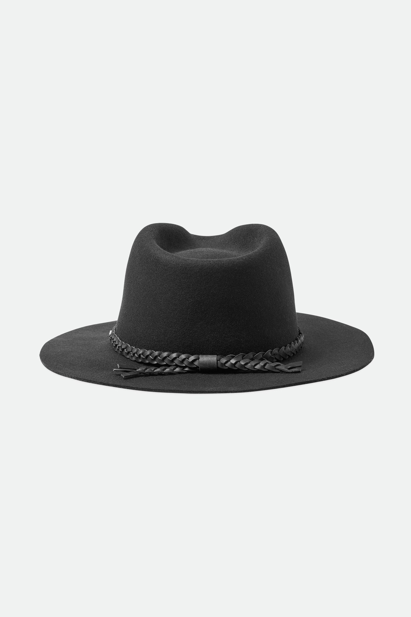 Brixton Messer Western Fedora Fedoras Damske Čierne | 539072MZL