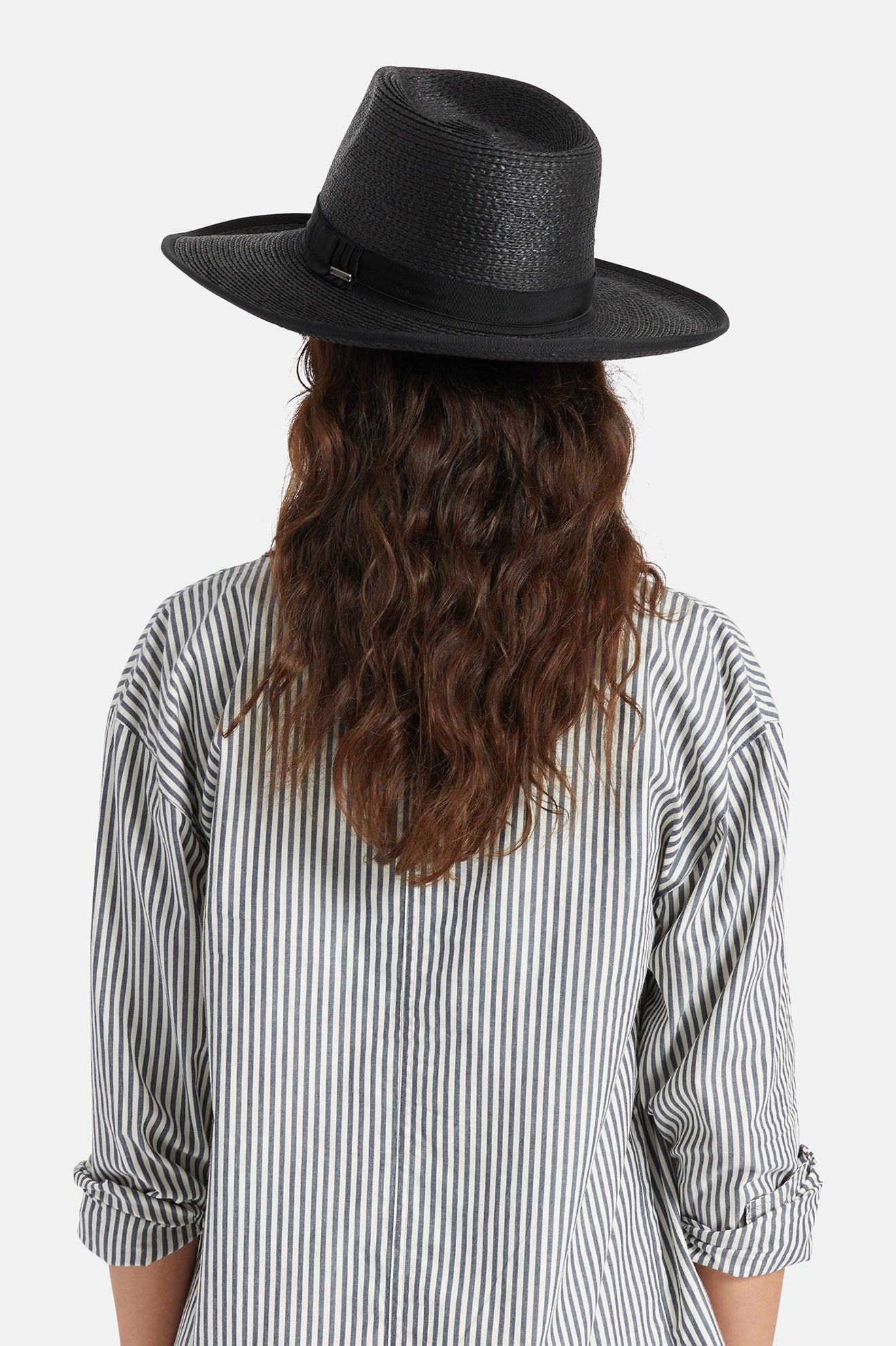 Brixton Reno Straw Hat Klobuky Damske Čierne | 159876RQN