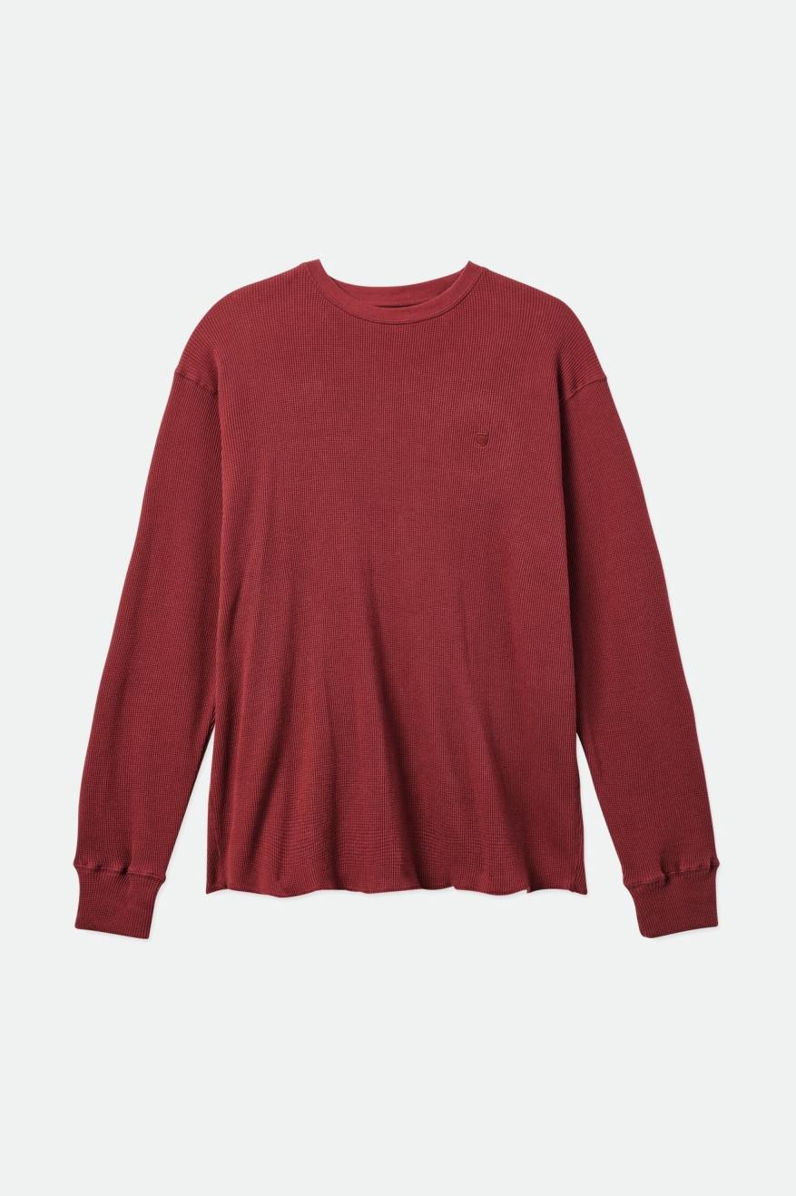 Brixton Reserve Thermal L/S Pleteniny Panske Červené | 923715IFK