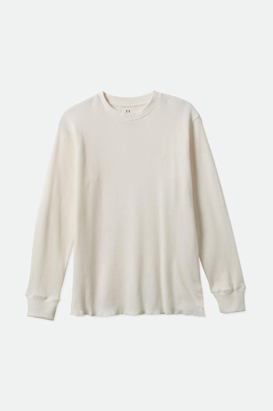 Brixton Reserve Thermal L/S Topy Panske Biele | 954236HPT