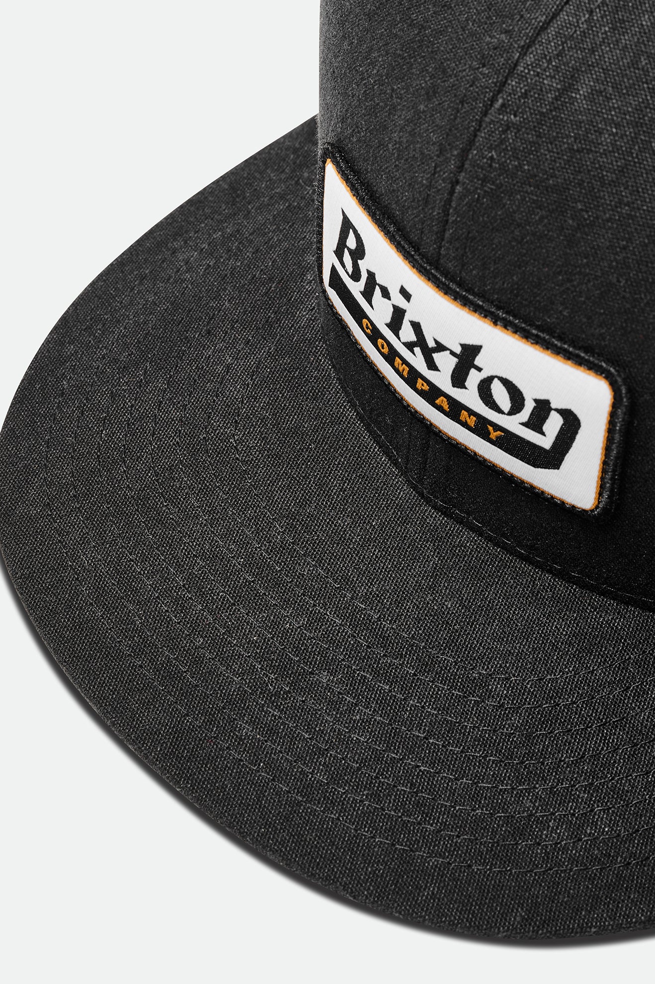 Brixton Steadfast HP Caps Panske Čierne | 612504XJW