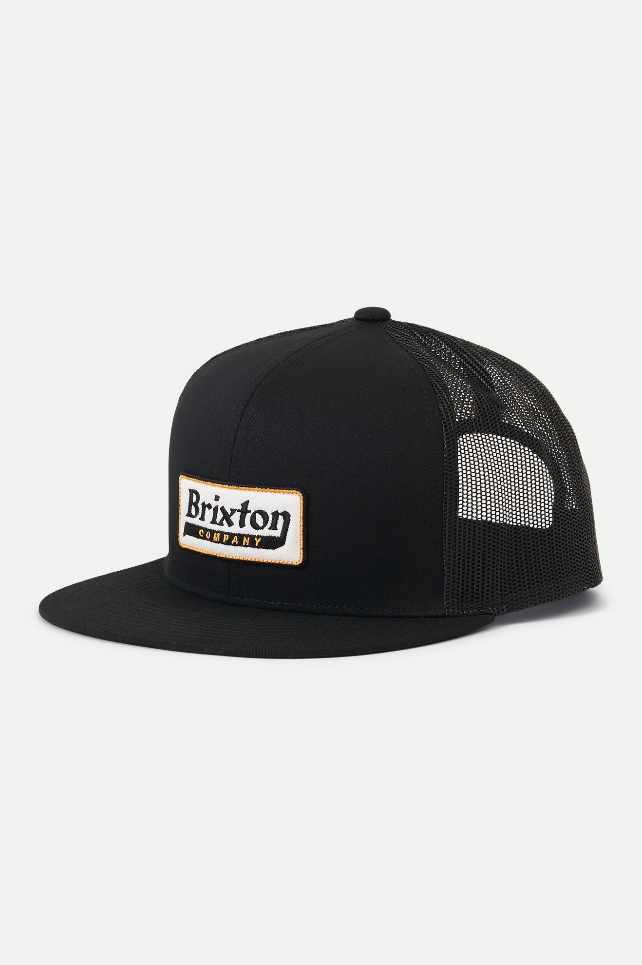 Brixton Steadfast HP Mesh Cap Caps Panske Čierne | 458692NBS