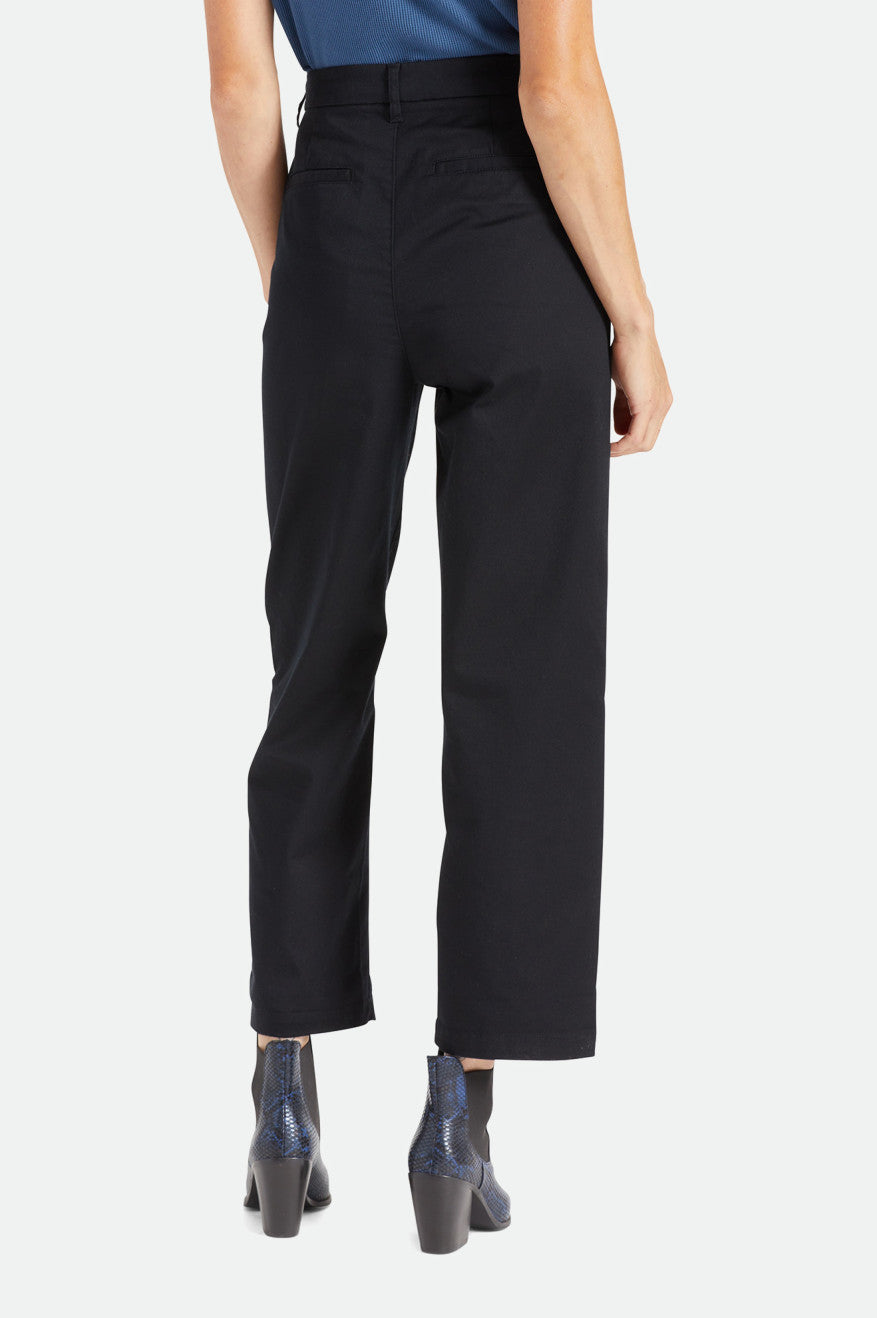 Brixton Victory Trouser Spodky Damske Čierne | 871359LHE