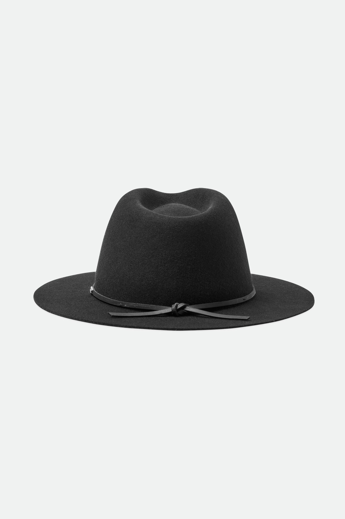 Brixton Wesley Fedora Fedoras Damske Čierne | 159624ZNF