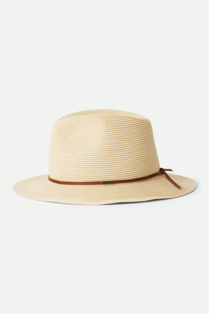 Brixton Wesley Packable Fedora Klobuky Panske Hnede | 428795WSB