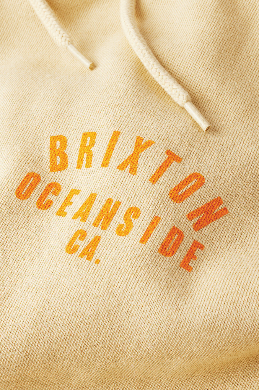 Brixton Woodburn Oceanside Fleece Mikiny S Kapucňou Panske Oranžové | 391472DUI