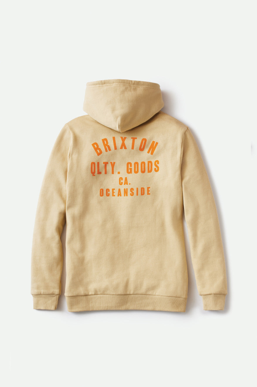 Brixton Woodburn Oceanside Fleece Mikiny S Kapucňou Panske Oranžové | 391472DUI